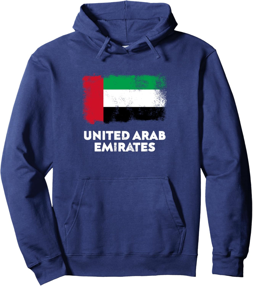 United Arab Emirates Flagge Vereinigte Arabische Emirate Pullover Hoodie