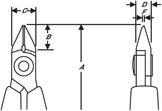 Alicates Corte Diagonal 8163