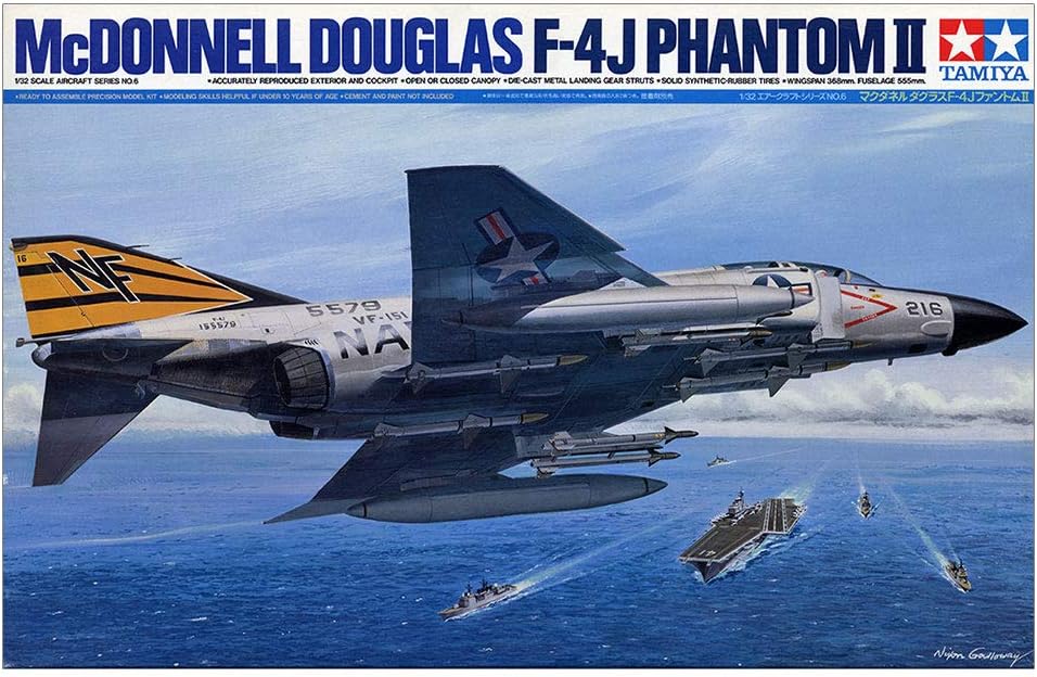 TAMIYA TM60306 300060306 - 1:32 Mc Donnell Douglas F-4J Phantom II Düsenjäger