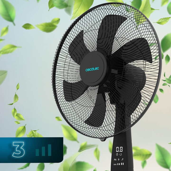 Cecotec vertikaler Lüfter Energy Silence 620 Max Flow Smart. 45 cm (18 Zoll), 6 Klingen, 70 W Leistu