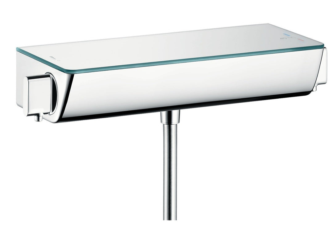 hansgrohe Ecostat Select Aufputz Duschthermostat, für 1 Funktion mit Adapter zur Renovation, Chrom D