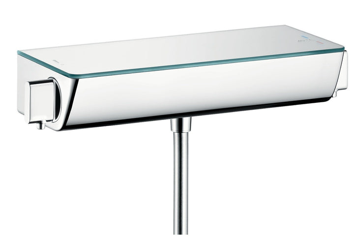 hansgrohe Ecostat Select Aufputz Duschthermostat, für 1 Funktion mit Adapter zur Renovation, Chrom D