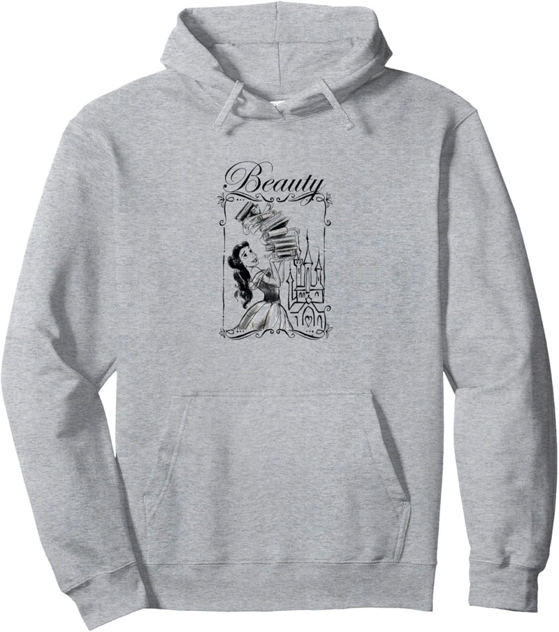 Disney Beauty & The Beast Belle Book Stack Pullover Hoodie