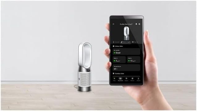 Dyson Purifier Hot+Cool HP1 Luftreiniger mit kraftvoller Wärmefunktion (Weiss/Weiss)