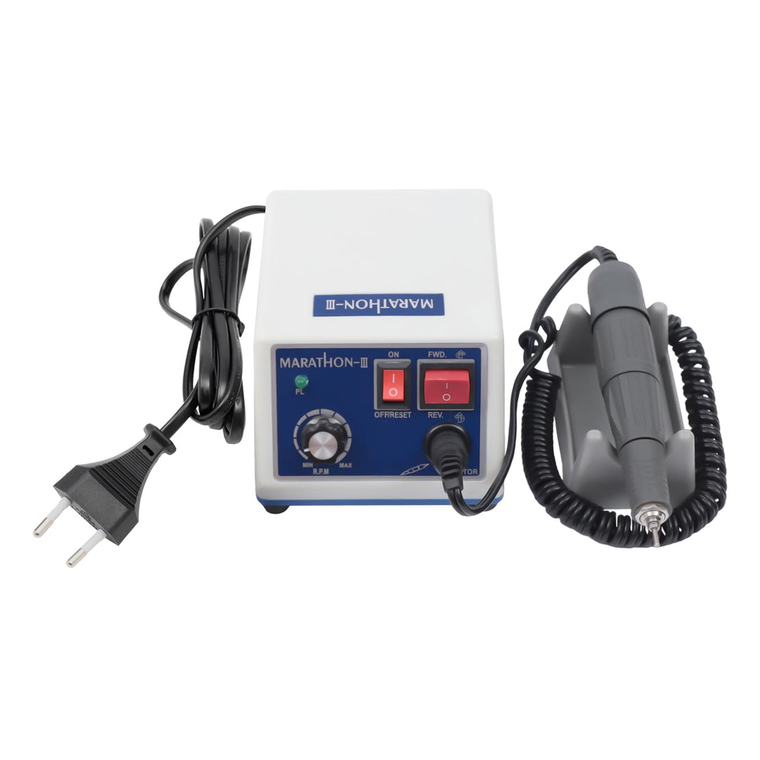 Labor Mikromotor 35000rpm Elektro Mikromotor Schleifmaschine mit Positiver Negativer Schalter Pedal