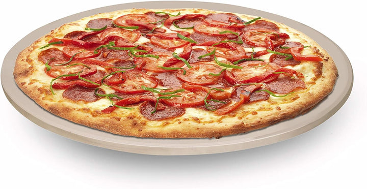 Bestron AOV31PS Kompakter Mini-Backofen mit Drehspiess und Pizzastein, 31 Liter, 1500 Watt, Edelstah