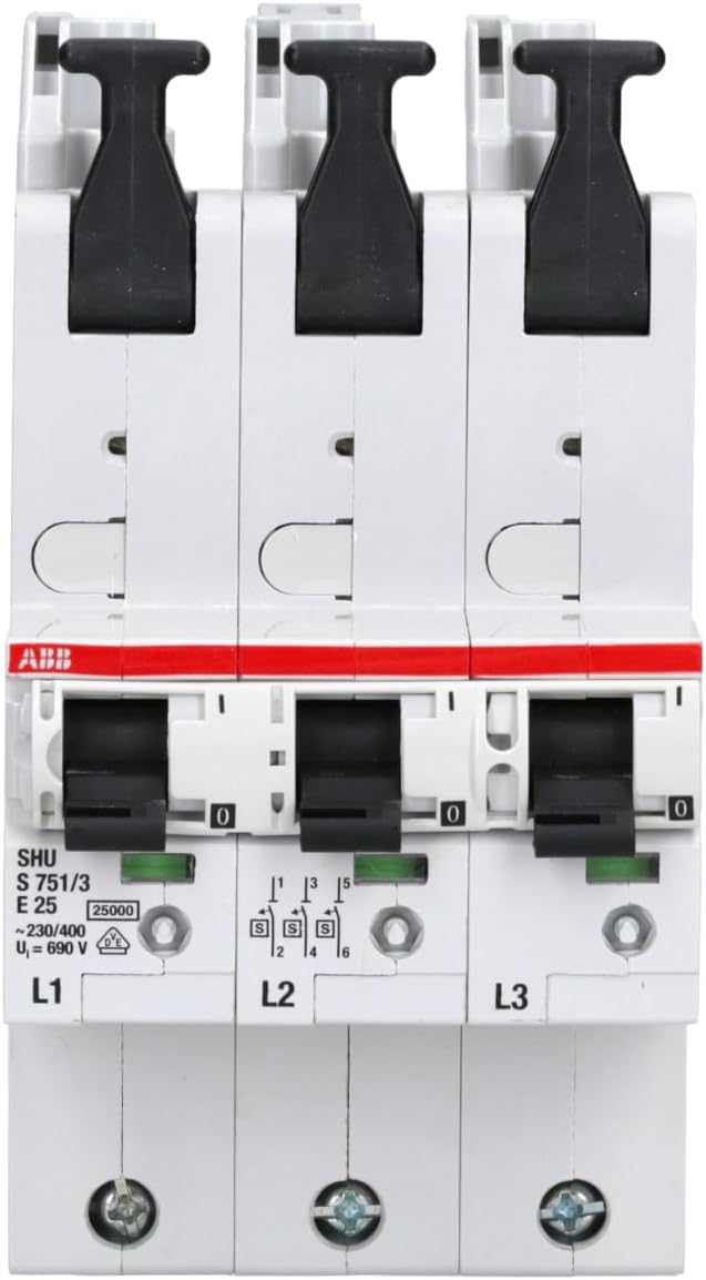 ABB Sicherungsautomat S751/3-e25 5127500–00/6