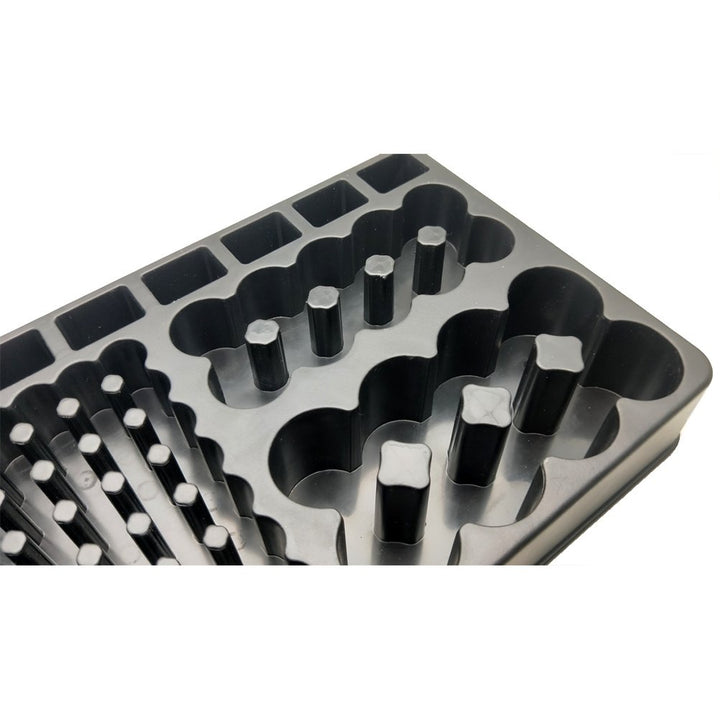 OUNONA Herausnehmbare Batterie Tester Akku Organizer Storage Box Case Halterung mit Schlitz Rack H?l