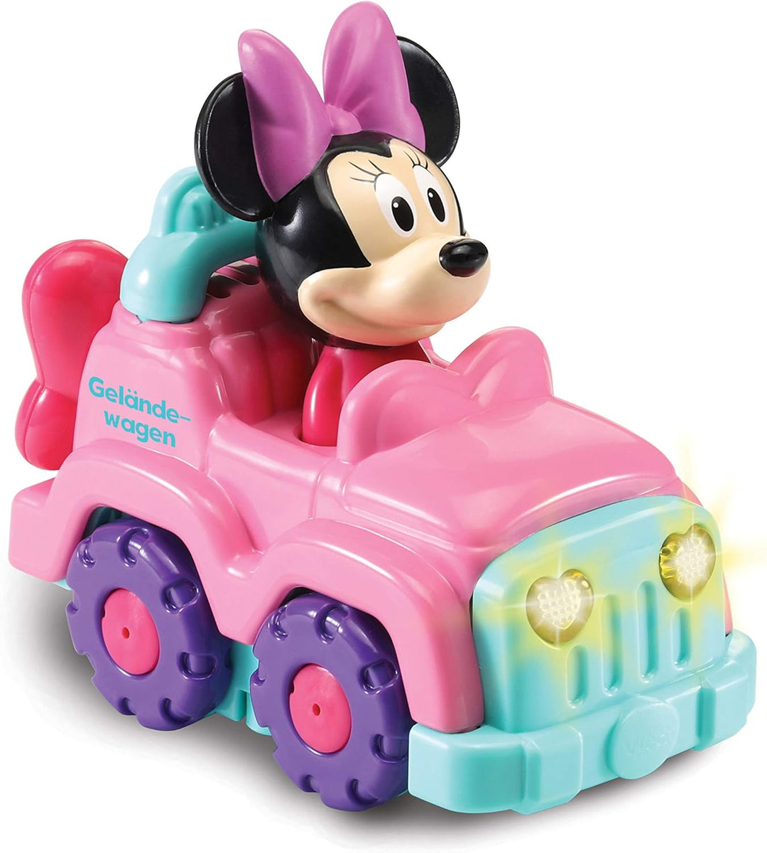 Vtech 80-521804 TUT TUT Baby Flitzer - Minnies Einkaufsabenteuer, Babyautos, Mehrfarbig &amp; 80-521704