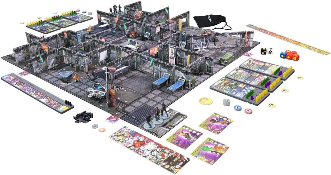 Battle Systems BSGCSC001 Core Space Starter Set – 20 x 28 mm Miniaturen – Brettspiel – Neopren-Spiel