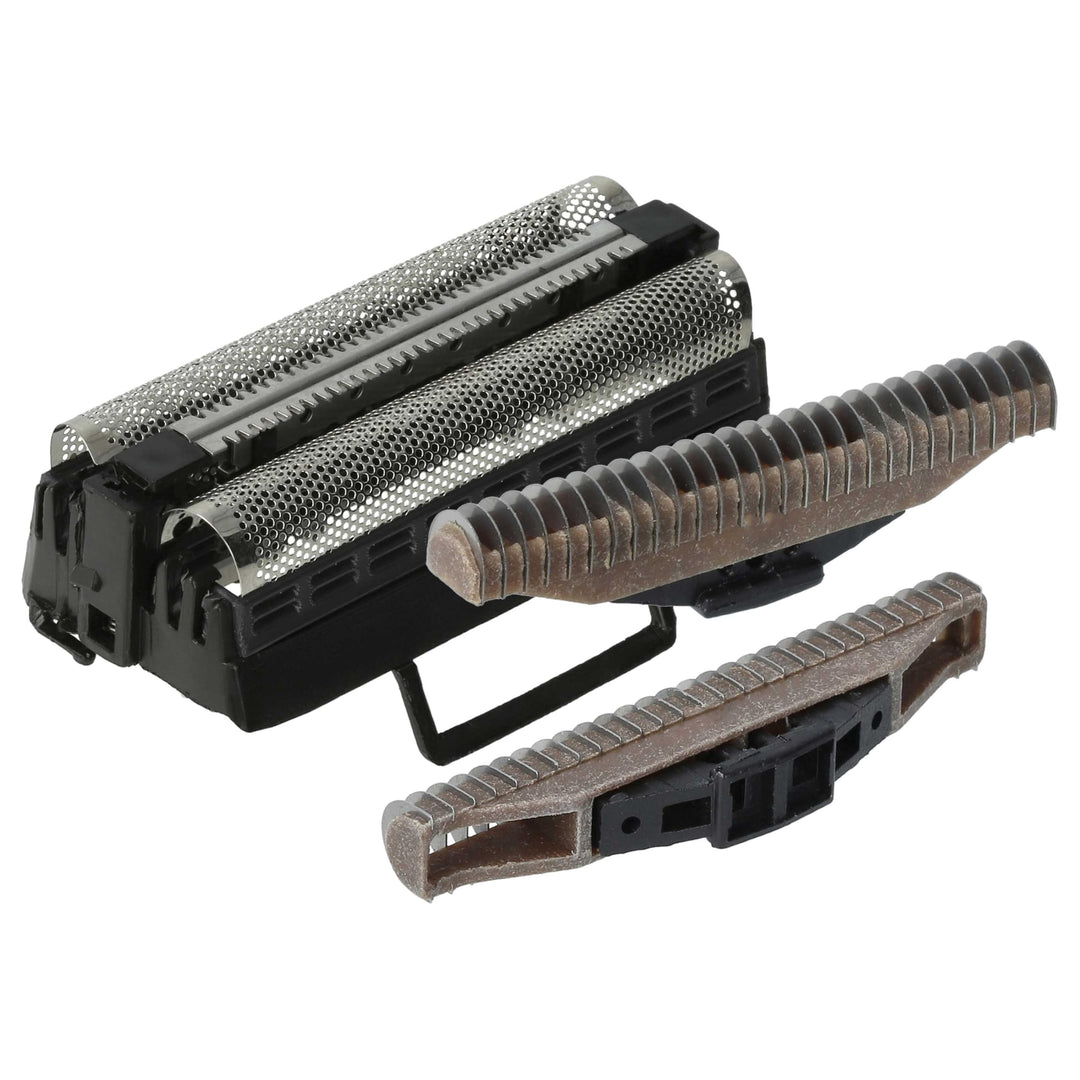 vhbw 2x Klingenblock, 1x Doppelscherfolie mit Rahmen kompatibel mit Payer T60.1, T60.3 Rasierer - Ko