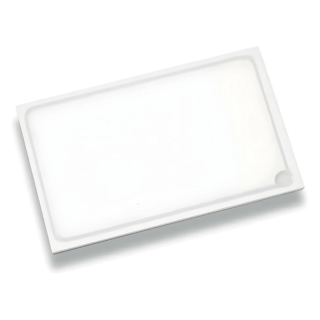 Louis Tellier NPP61 Schneidebrett mit Rigole Weiss 60 x 40 x 2 cm.