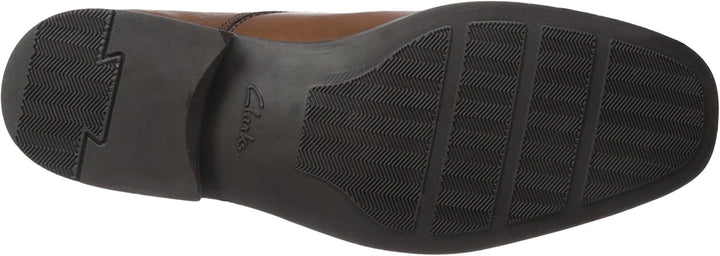 Clarks Herren Stafford Park5_Derby 42 EU Dunkelbraunes Leder, 42 EU Dunkelbraunes Leder