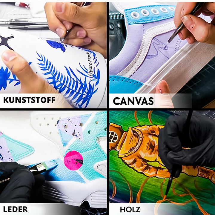 Angelus Acryl Leder Lack Starter Kit von