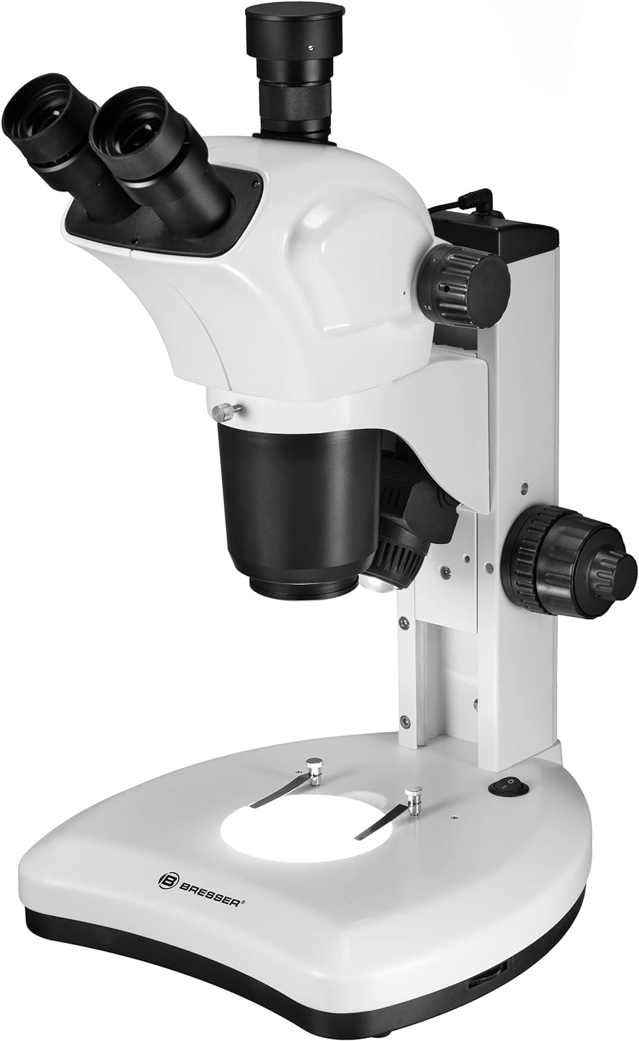Bresser Mikroskop Science ETD-301 7-63x Trino Zoom Stereomikroskop mit hohem Arbeitsabstand (100mm)