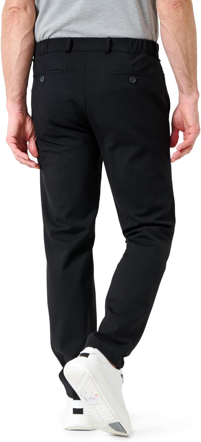 EUREX by Brax Style THILO Herren Flatfronthose Bestformer Cut 25 Schwarz, 25 Schwarz