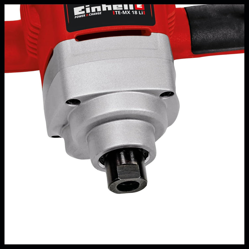 Einhell Akku-Farbmörtelrührer TE-MX 18 Li Power X-Change (Li-Ion, 18 V, Drehzahl-Elektronik für mate