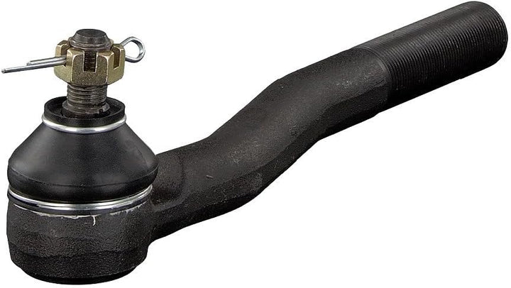 febi bilstein 41091 Spurstangenendstück mit Kronenmutter und Splint , 1 Stück Vorderachse links, Vor