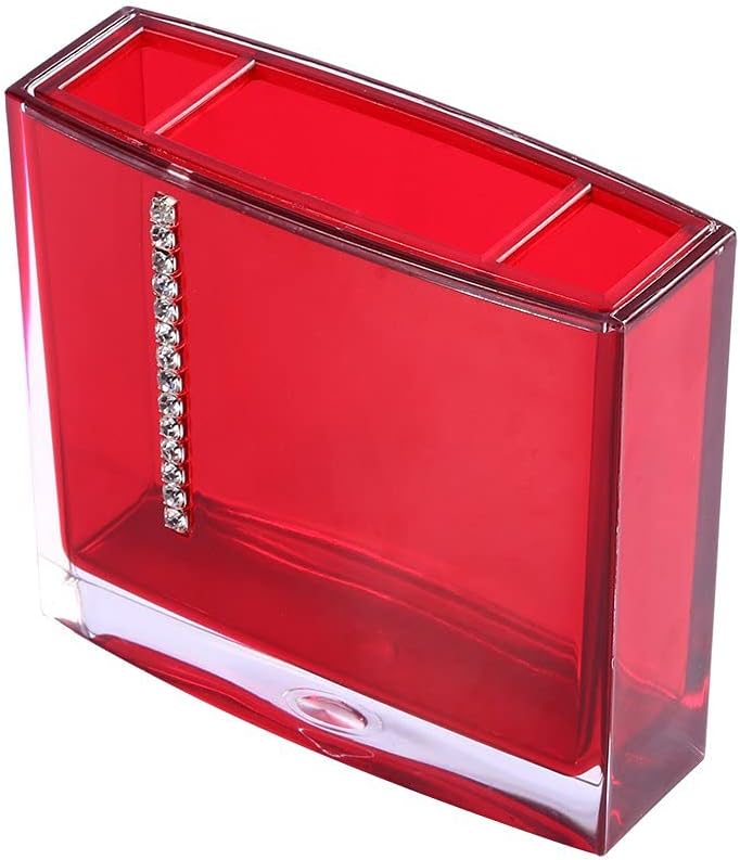 Yosoo 5-Stück Erstklassig Badezimmer Set (aus Hochwertige Acryl mit Diamanten) Bad Accessoire Set Lo