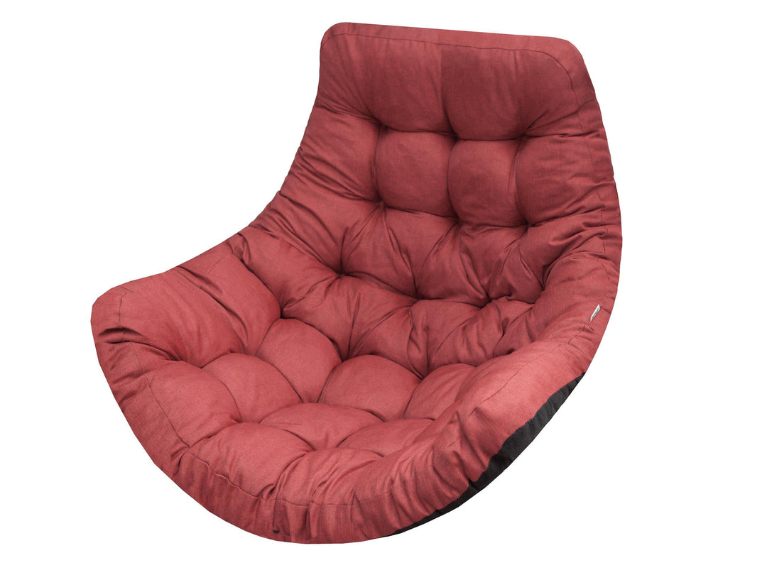 Bjird Hängesessel Kissen, Polster, Auflage für Polyrattan &amp; Rattan Hängeschaukel, Sitzauflage für Hä
