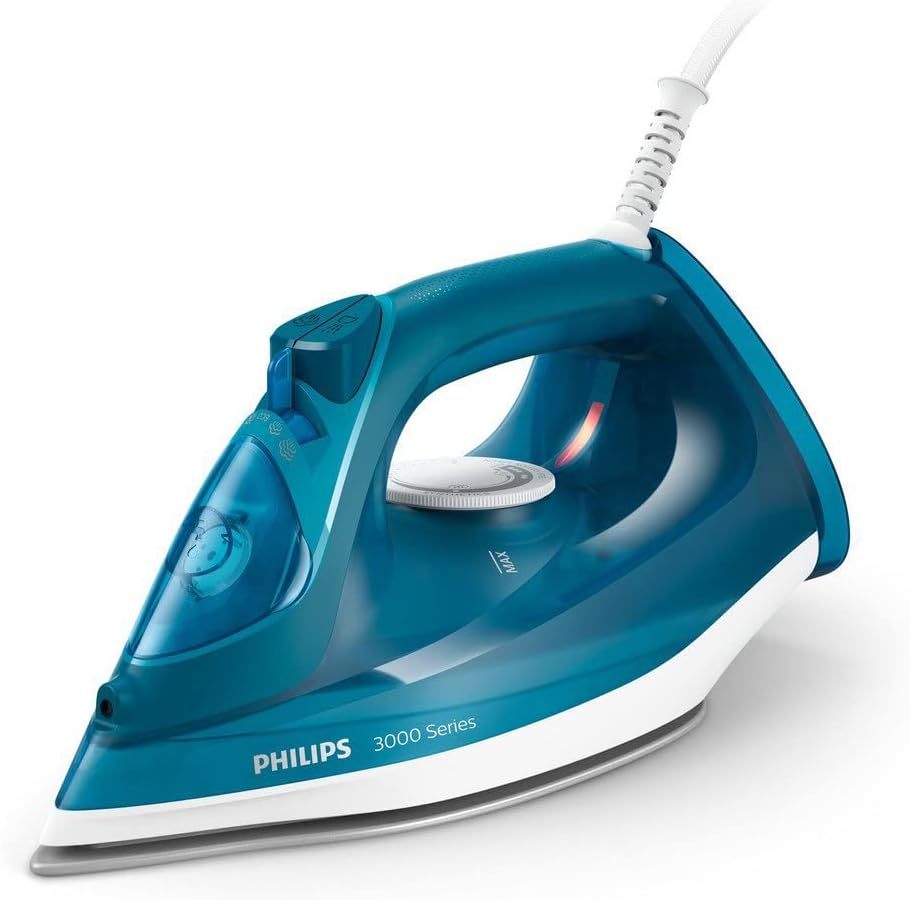 PHILIPS Bügeleisen 3000 Serie DST3040/70, 2400 W, Pressen 200 g/min, Dampfleistung 40 g/min