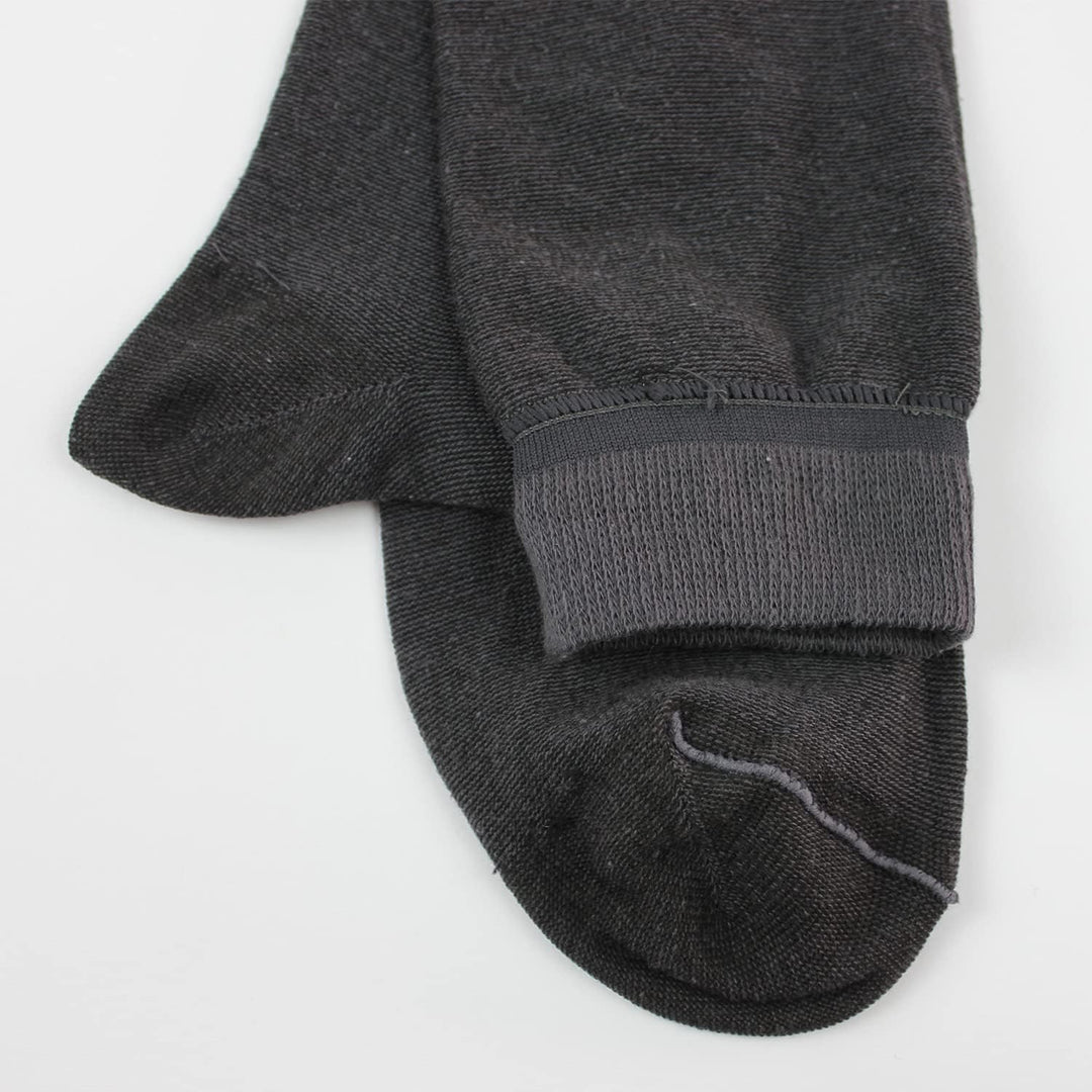 Citycalze Lange Socken für Herren, elastisch, warm, aus weicher Baumwolle, 6 Paar, Einfarbig, herges