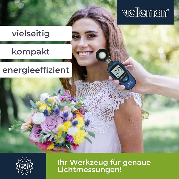 VELLEMAN - DEM300 Mini Luxmeter digital 169671