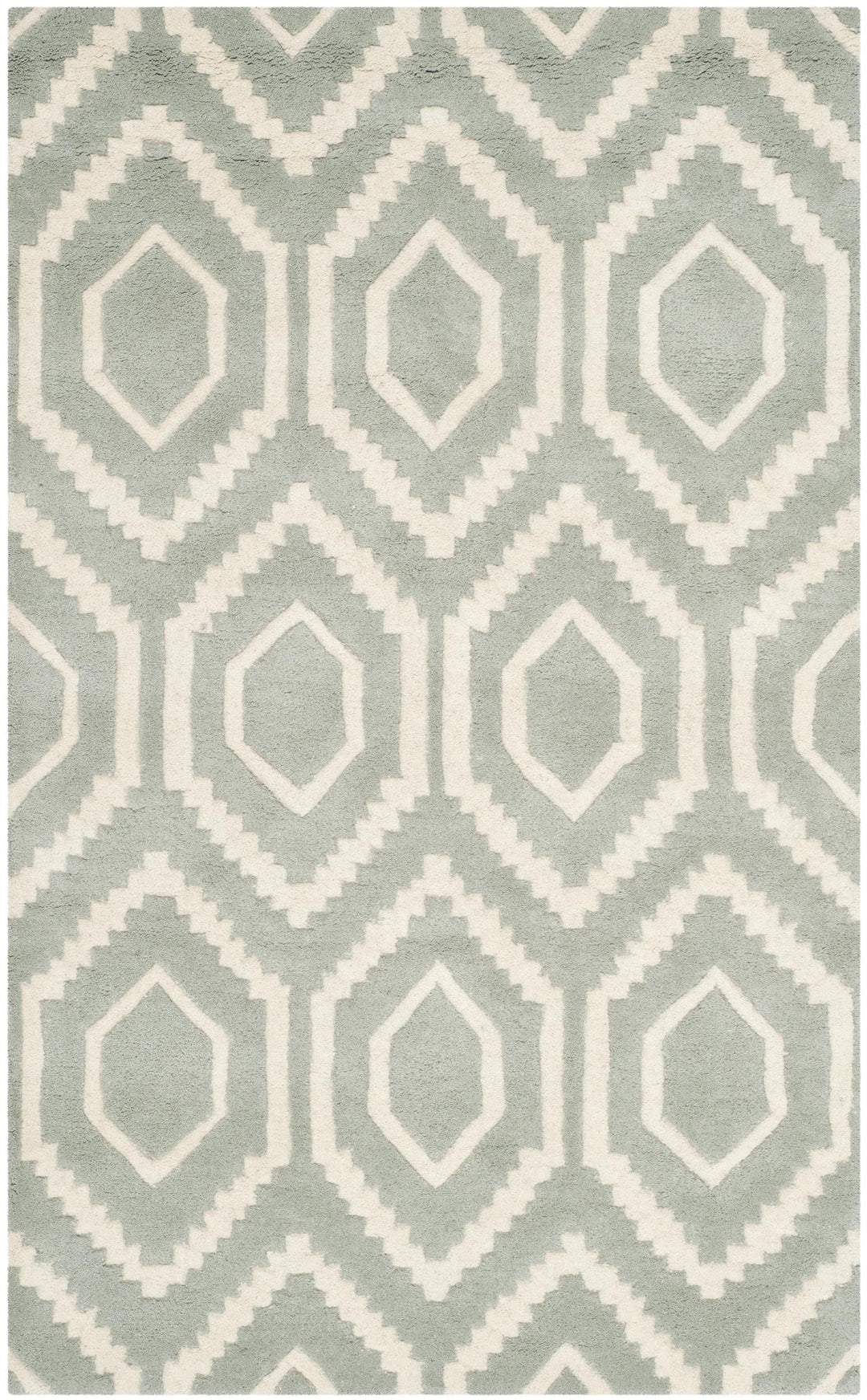 SAFAVIEH Zeitgenössische Teppich für Wohnzimmer, Esszimmer, Schlafzimmer - Chatham Collection, Kurze