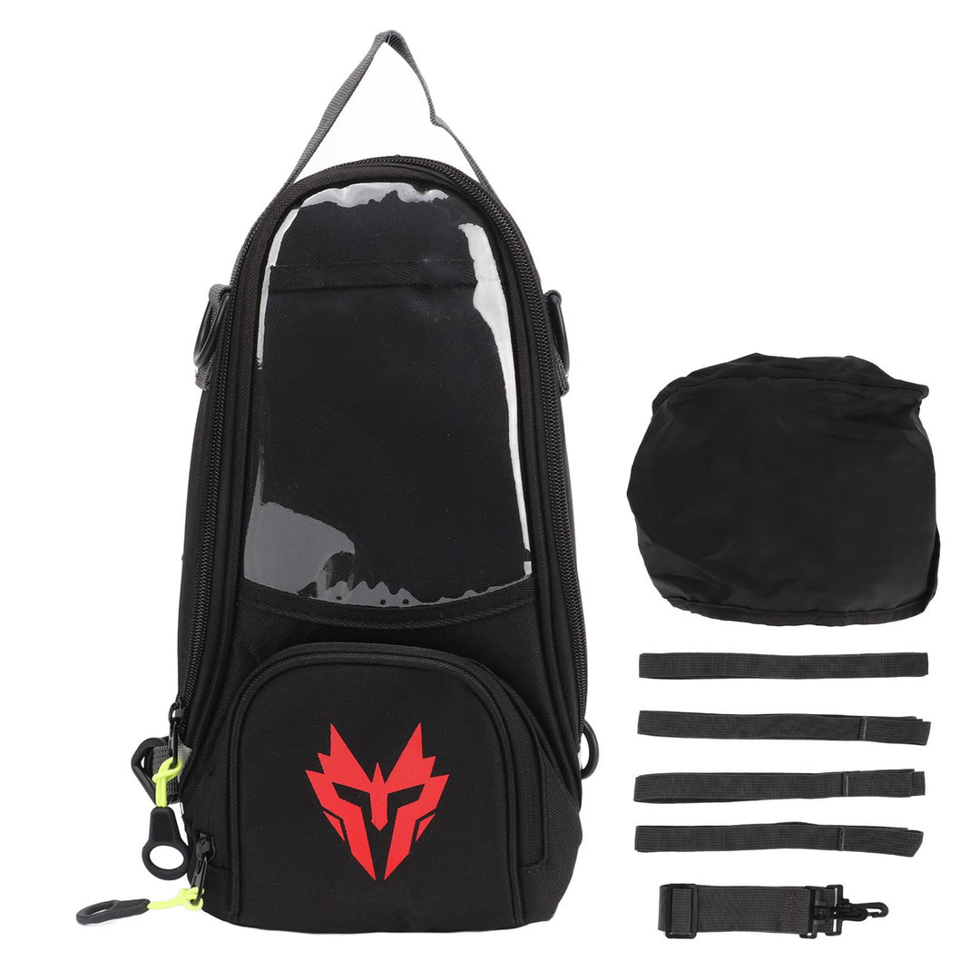 aqxreight Kraftstofftanktasche, Magnetischer Motorrad-Tankrucksack aus Oxford-Gewebe, Hochfestes 4,5