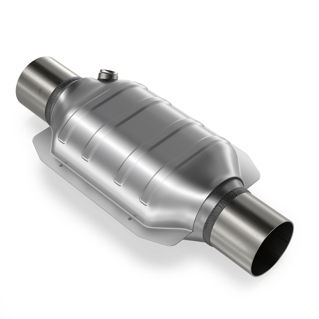 BLUETECH® 200 Zellen UNIVERSALL FLACH Sport Renn Katalysator Euro 4 Norm Metall 101mm 103R. ID Ansch