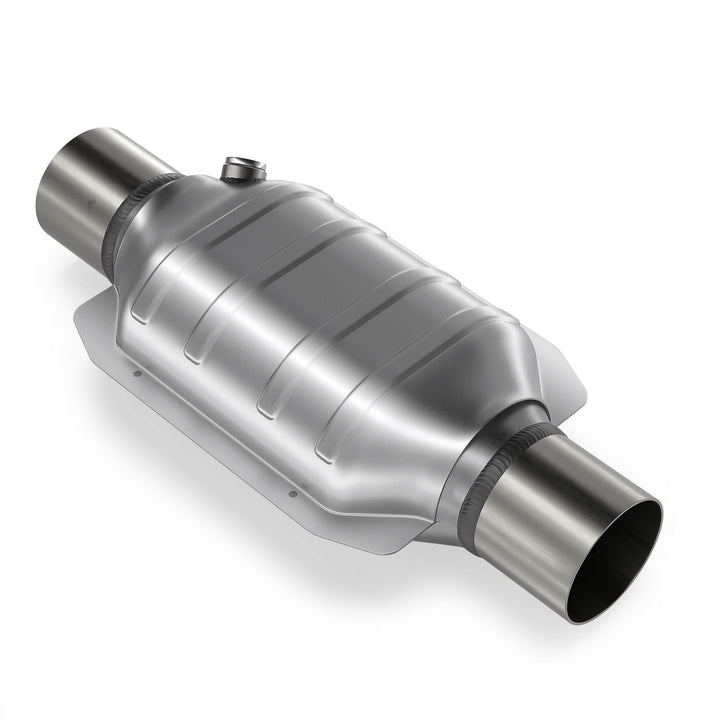 BLUETECH® 200 Zellen UNIVERSALL FLACH Sport Renn Katalysator Euro 4 Norm Metall 101mm 103R. ID Ansch