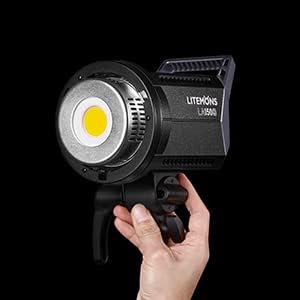GODOX LA150Bi LED Videolicht, Litemons LED Bi-Color Video Light 101000Lux 1m,2800-6500K APP-Steuerun