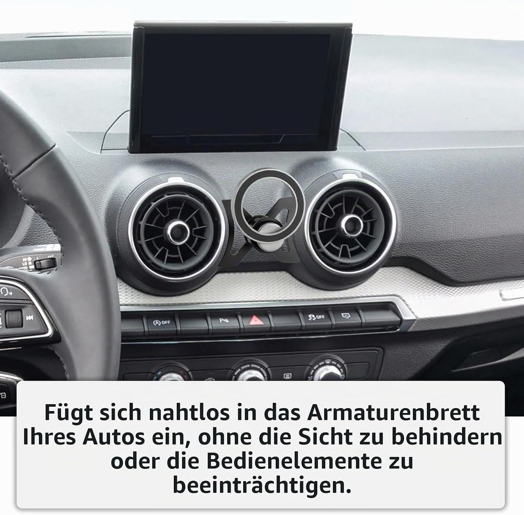 AYADA Magnet Handyhalterung Kompatibel mit Q2, MagSafe für iPhone 12/13/14/15, SUV Zubehör Accessori
