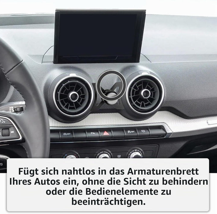 AYADA Magnet Handyhalterung Kompatibel mit Q2, MagSafe für iPhone 12/13/14/15, SUV Zubehör Accessori