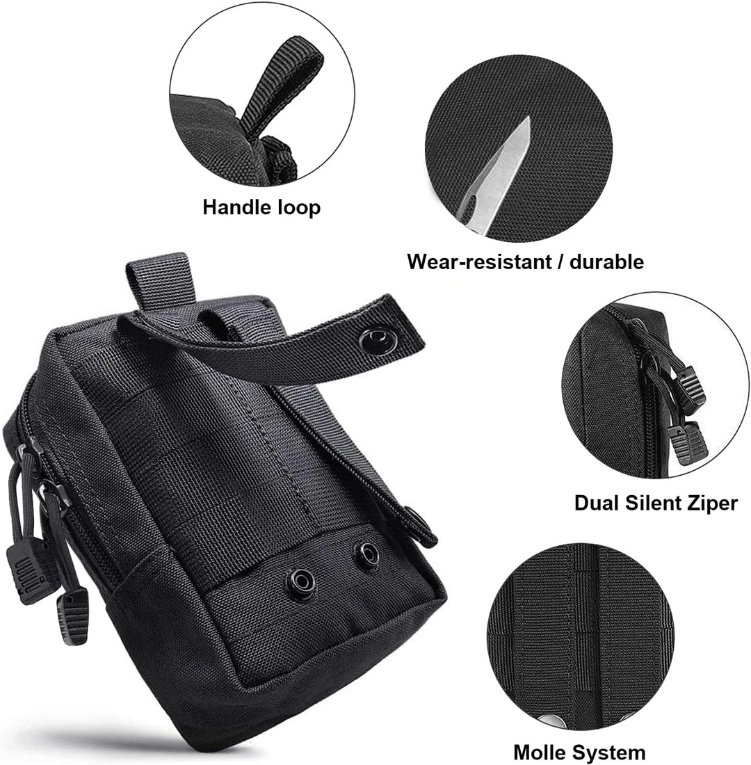 2er gürteltasche Herren kleine molle Taktische Tasche für Handy Werkzeug zubehör kellnertasche EDC P