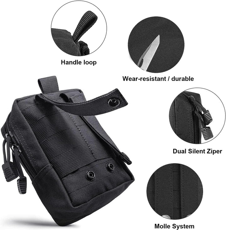 2er gürteltasche Herren kleine molle Taktische Tasche für Handy Werkzeug zubehör kellnertasche EDC P