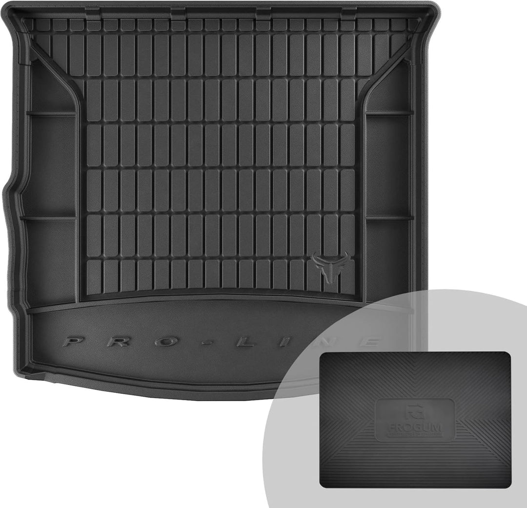 FROGUM ProLine 3D Gummimatte Exklusive Auto Kofferraummatte Kofferraumwanne für Mitsubishi Outlander