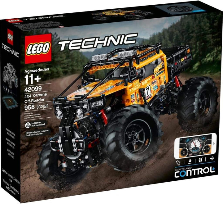LEGO 42099 Technic Control+ 4x4 Allrad Xtreme-Geländewagen, ferngesteuertes Auto, RC Fahrzeug, Spiel