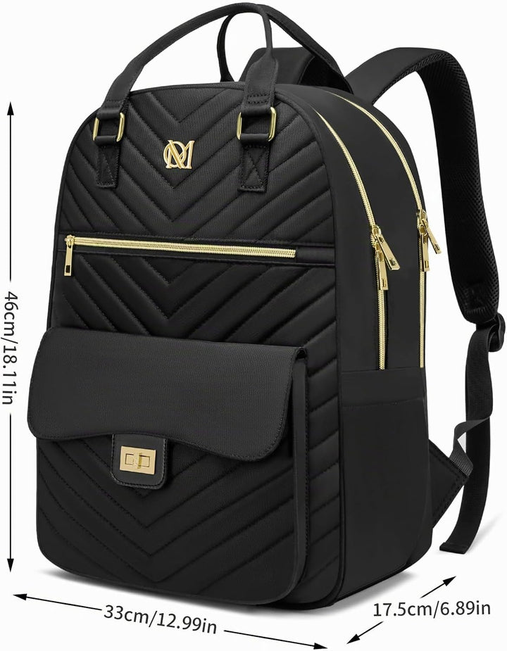 Rucksack Damen 17,3 Zoll Laptoptasche,Schule Rucksack für Uni Studium Student,Damenrucksäcke Arbeits