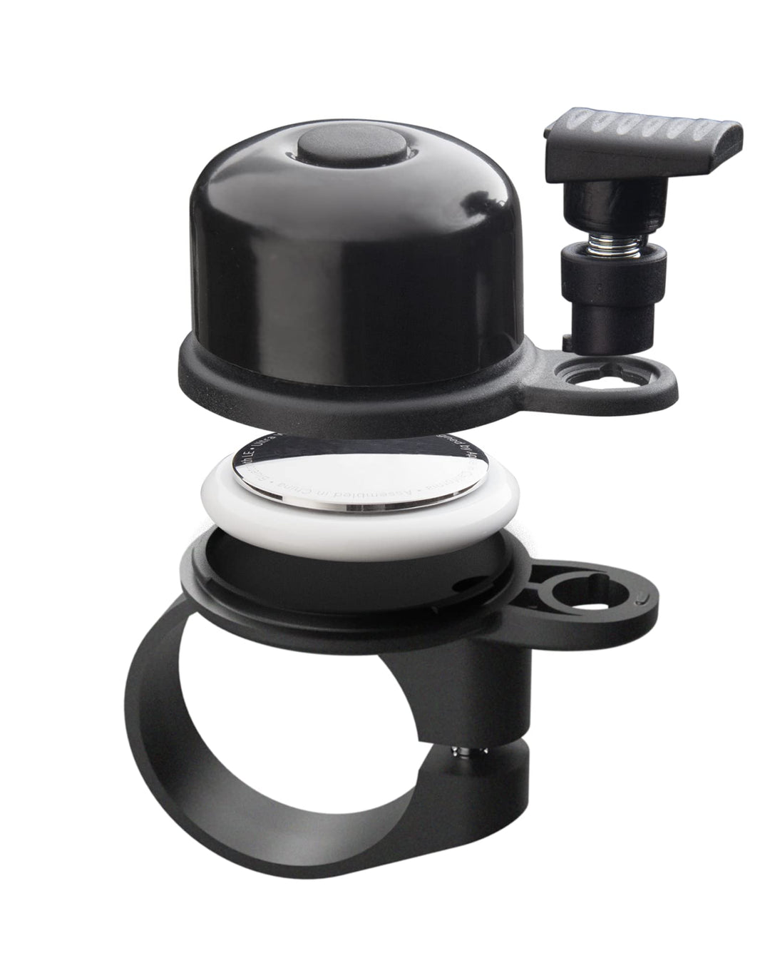 AirBell® Fahrradklingel Für Apple AirTag | Halterung In Klingel Versteckt | Fahrrad Diebstahlsicheru
