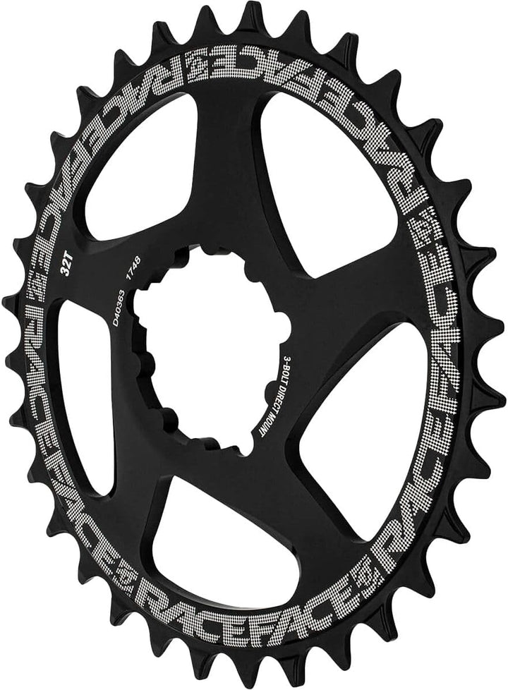 Race Face 3-Bolzen SRAM Direct Mount schmales/breites Kettenblatt Nero Einzhel, Nero Einzhel