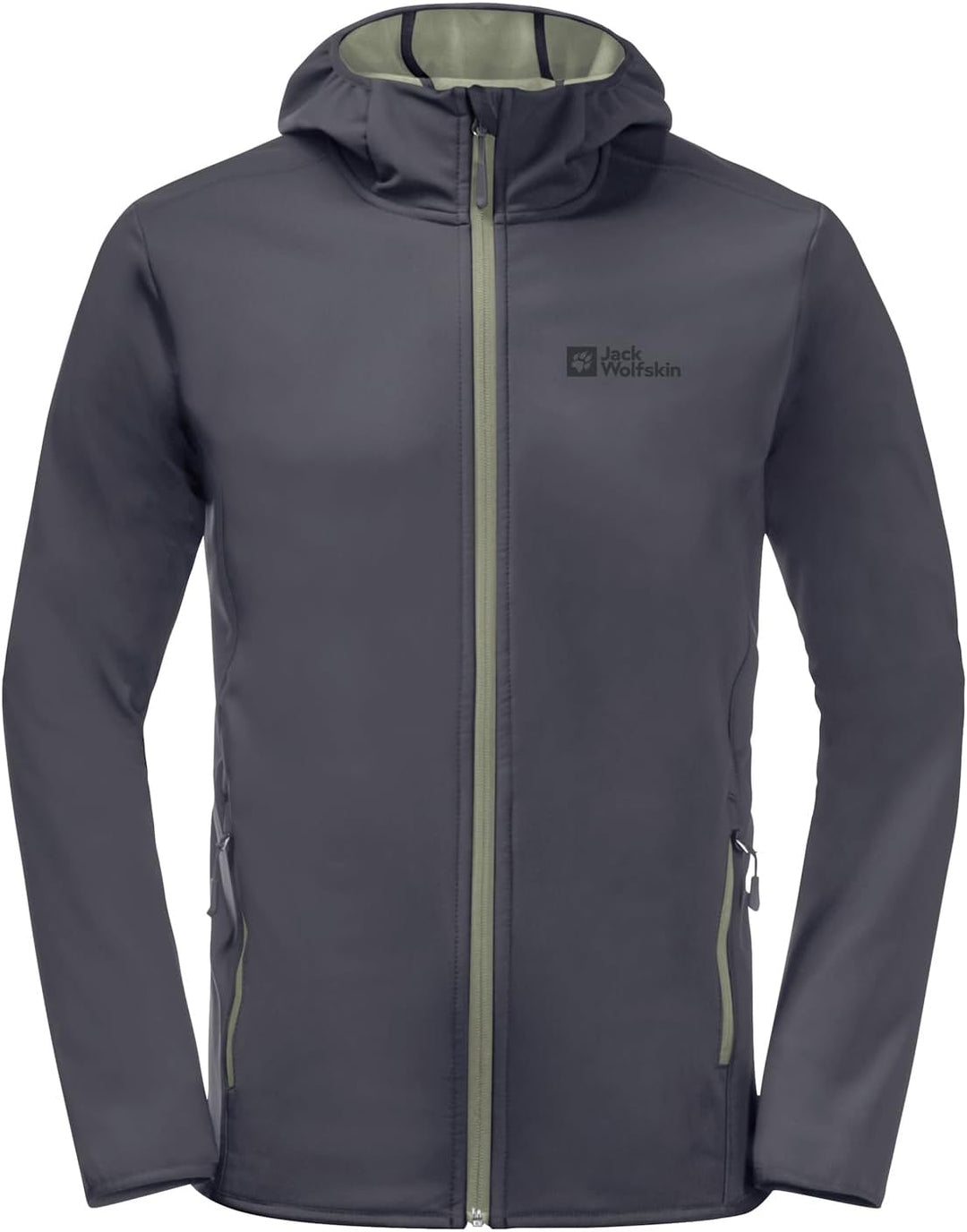 Jack Wolfskin Herren Bornberg Hoody M Softshelljacke L ebony, L ebony