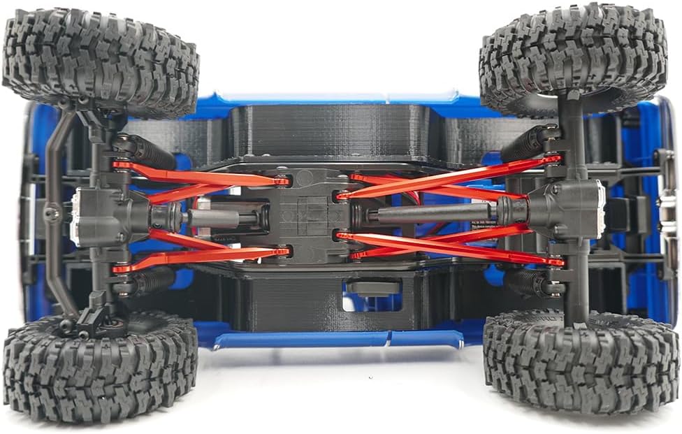 Erhöhter Bodenfreiheit Verknüpfungen CNC Chassis Links für TRX4M High Trail K10 Upgrade 1/18 RC Auto