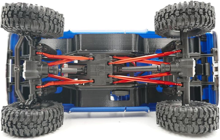 Erhöhter Bodenfreiheit Verknüpfungen CNC Chassis Links für TRX4M High Trail K10 Upgrade 1/18 RC Auto