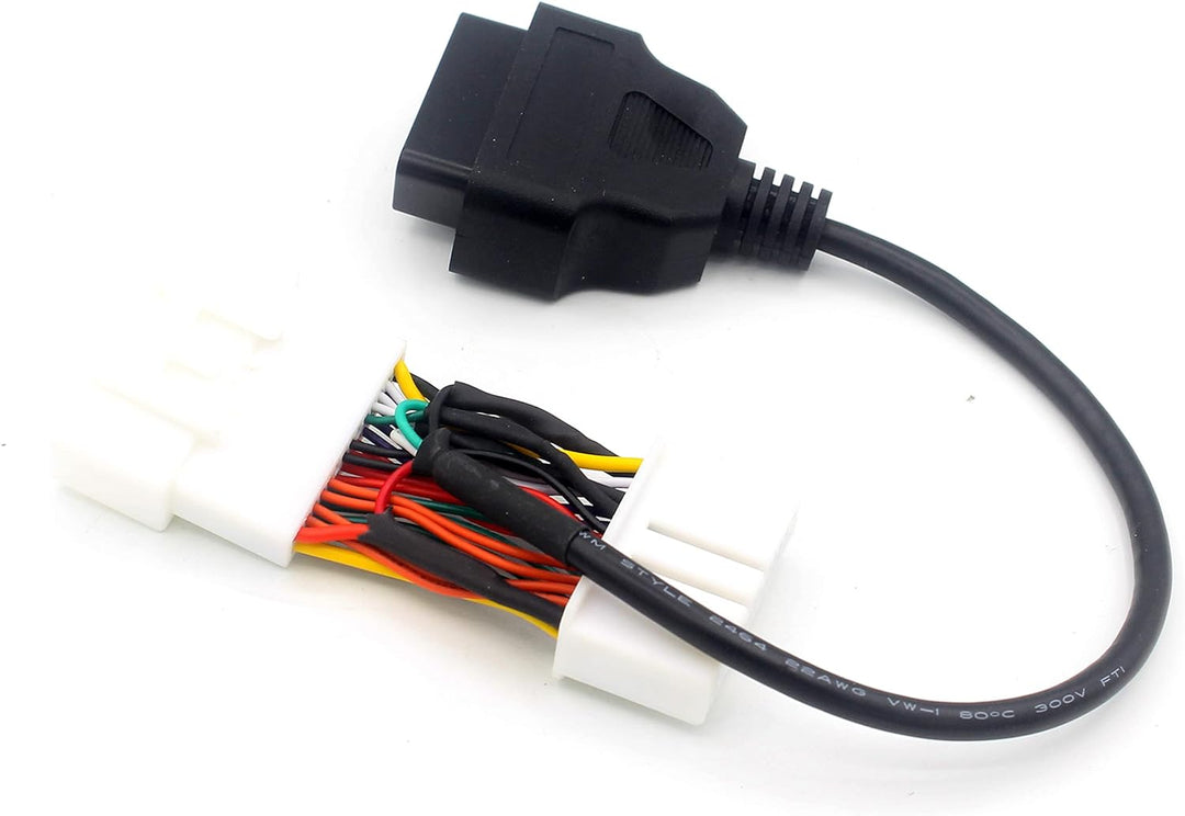 LoongGate Diagnostic Port auf OBD II 16 Pin Diagnosetor Adapter Anschlusskabel für Modell 3/Y (26P 1