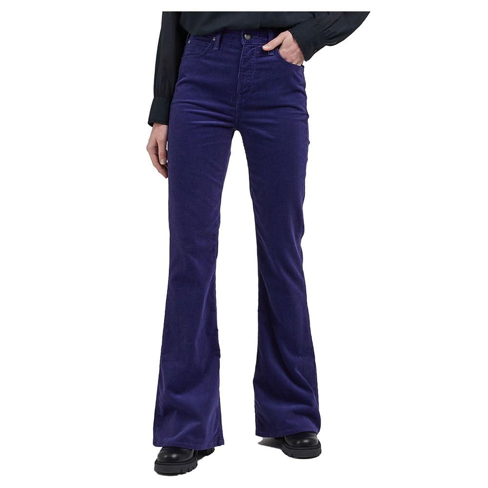 Lee Legendäre Damen-Jeans, mittlere Taille, gerades Bein, Übergrösse 24W / 31L Lila, 24W / 31L Lila