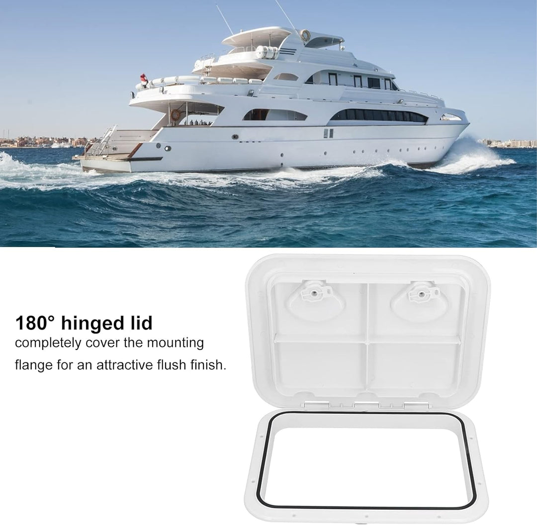 Fydun Deck Access Hatch, Inspektionsabdeckung mit Schloss Deck Inspection Hatch Für Marineboot 17-1