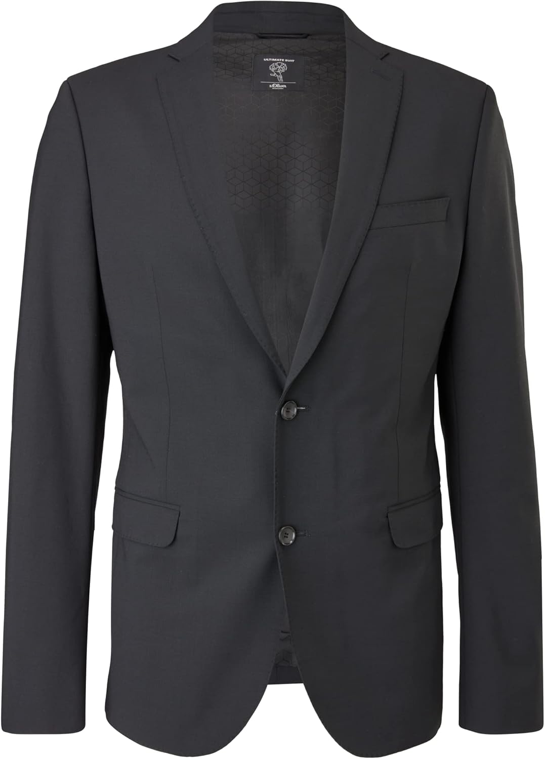 s.Oliver Slim Fit: Sakko mit Hyperstretch 40 Schwarz, 40 Schwarz