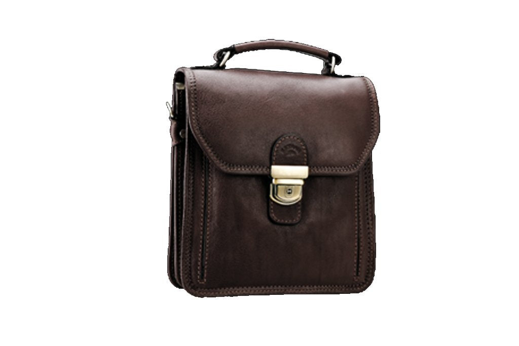 Katana K 31019 Tasche aus Rindsleder Schokoladenbraun, Schokoladenbraun