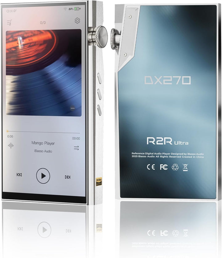 iBasso DX270 R2R Ultra Digital Audio Player (Silber), silber
